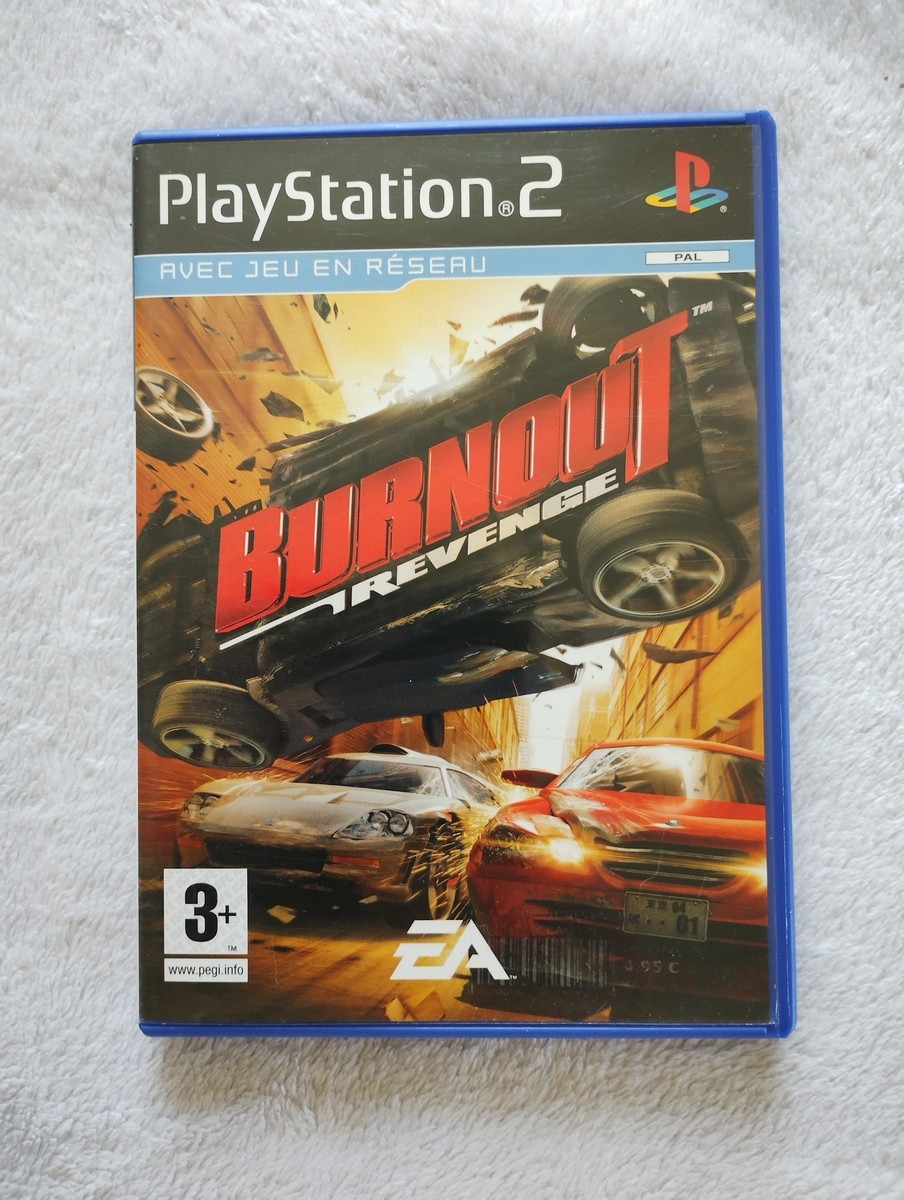 burnout revenge PS2 PAL FR TBE COMPLET