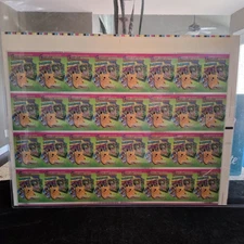 Rare Pokémon 3D Lenticular Pikachu Promo Card Uncut Sheet - Only One On Ebay!