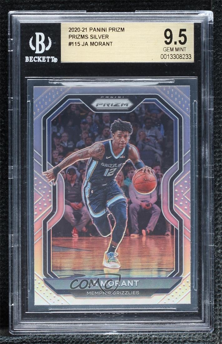 Ja Morant Silver Prizm #115