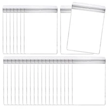 100pcs PVC Jewelry Bags 3 x 4.3 Inch for Jewelry Packaging Transparent