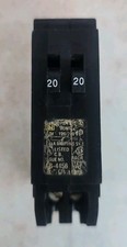 Square D HOMT2020 Homeline 20 amp Twin 1 Pole Tandem Circuit Breaker