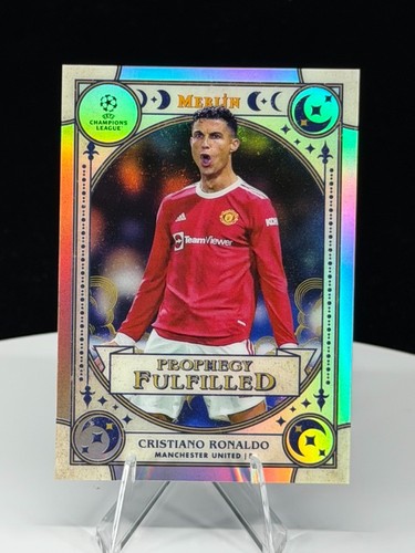2021-22 Topps Merlin Chrome UEFA Cristiano Ronaldo SSP Prophecy Fulfilled #PF-6