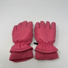 Joe Fresh Pink Waterproof Winter Gloves 3M Thinsulate Insulated Kids Size M/L