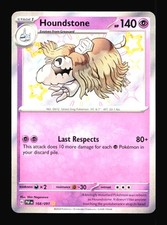 Houndstone #168 Prices | Pokemon Paldean Fates | Pokemon Cards