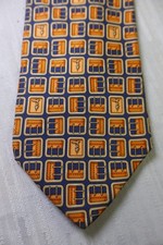 Trussardi 100 Silk Tie Necktie Made IN Italy Vintage Classic