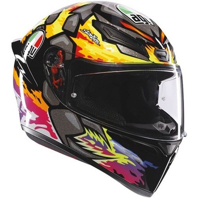 AGV K1 S Bezzecchi 2023 Full Face Helmet | Black/Multi | DOT ; ECE 22-06