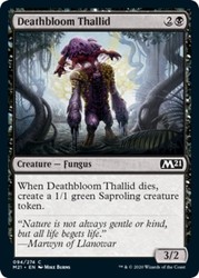 Deathbloom Thallid #94 Core Set 2021 MTG