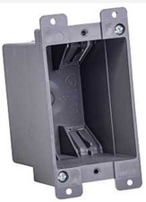 Gardner Bender 1-Gang PVC Old Work Wall Electrical Box, 14Cu. In. BOX-RS14