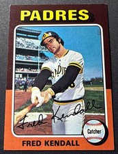 1975 Topps Fred Kendall #332 Padres