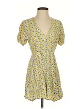 Faithfull the Brand Women Yellow Casual Dress 4