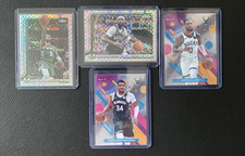 2025-26 Topps Chrome/Finest Giannis , Lillard, Portis 4 Card Lot Milwaukee Bucks
