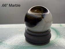 Glass Marble With Display Ring lot 8489 See Photos Description