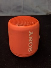 TESTED Sony Wireless Bluetooth Speaker SRS-XB10 Orange Red Extra Bass WORKING