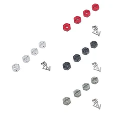 Wheel Hex Hubs Wheel Hex Adaptor DIY Model Extended Upgrade Part Easy to Install