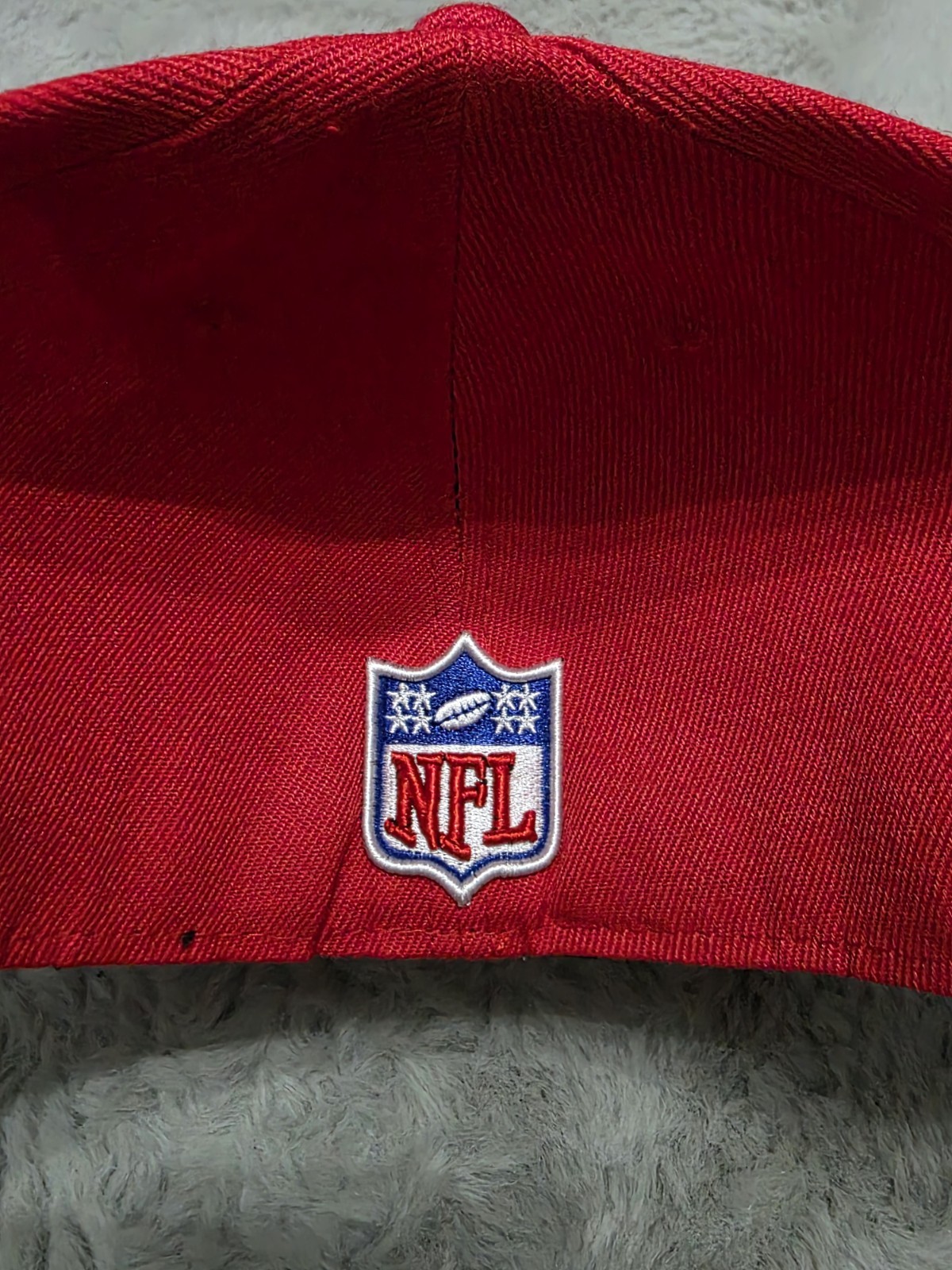 Arizona Cardinals New Era Red Team Basic 59FIFTY Fitted Hat Size XL 8