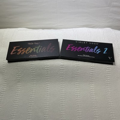 Lot of 2 Violet Voss Essentials & Violet Voss Essentials 2 eyeshadow palettes