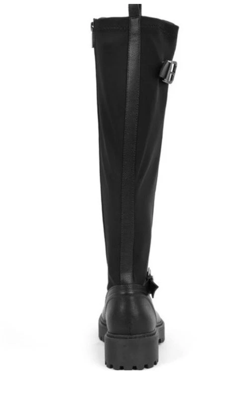 Botas de montar Kenneth Cole Reaction Salt Lug TTK tacón alto talla 7 nuevas con etiquetas Foto 4 de 4