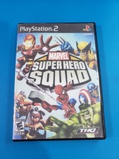 Marvel Super Hero Squad (Sony PlayStation 2, 2009), No Manual,  Artwork Reprint 