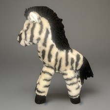 Vintage 1979 Russ Berrie Luv Pets Zolly Zebra 11" Stuffed Animal Plush Stuffed