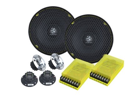 Ground Zero 8'' 2-Way Component Speaker System GZCC-200.2SQL 