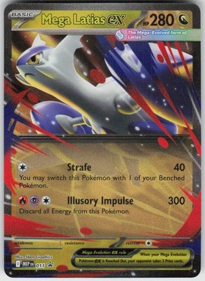Mega Latias ex 011 Promo ME: Mega Evolution Promo Near Mint