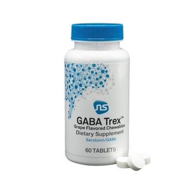 NeuroScience GABA Trex Grape Flavored Chewable with L-Theanine 60 Tabs