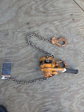  Harrington Kito Chain Hoist  LB015 Chain Hoist Lever  Come Along 5ft  1.5 Ton