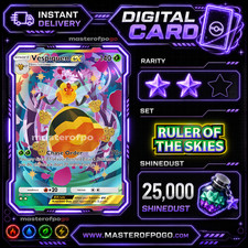 Pokemon TCG Pocket - Vespiquen EX - Rainbow Full Art 2 Star - English
