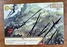 A Game of Thrones The Card Game Retaliation plot card Fantasy Flight Games 2nd