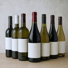 empty wine bottles lot 10 