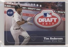 2020 Topps Draft Day Medallions Red /10 Tim Anderson #DDM-TA n1u