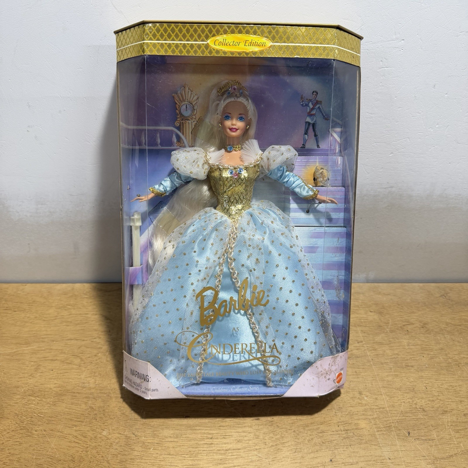 Barbie as Cinderella Doll Children's Series 1996 Mattel 1690
