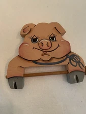 Wooden Pig Decorarion