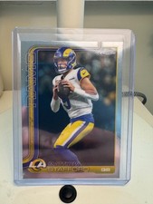 2025 Topps Chrome Matthew Stafford Base Card MVP BUYBACK!
