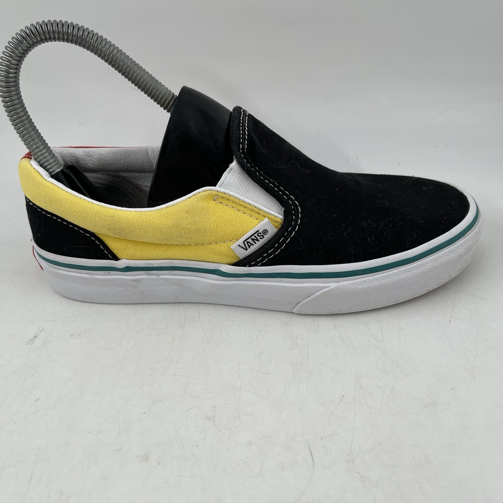 SAOLA Sneakers Van’s unisex bambino classiche slip on in tela TG 3 Y comode multicolore