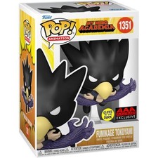 Funko Pop My Hero Academia Fumikage Tokoyami (ángel caído negro) figura GITD (AA