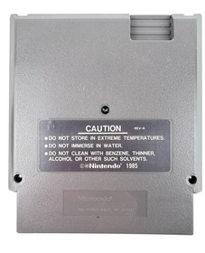 Air Fortress Nintendo NES HAL Video Game Cartridge and Black Sleeve 1989 GC