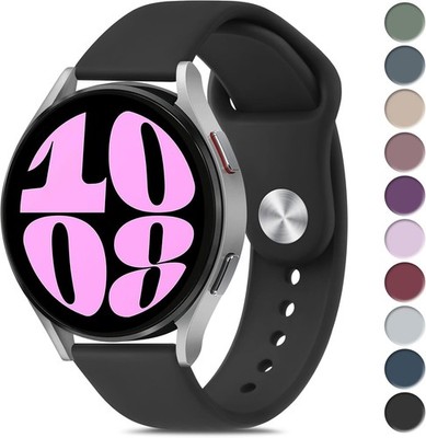 Soft Silicone Strap Compatible with Samsung Galaxy Watch 6 40mm 44mm