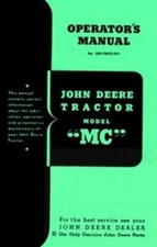 John Deere MC Series Operators Instruction Manual JD