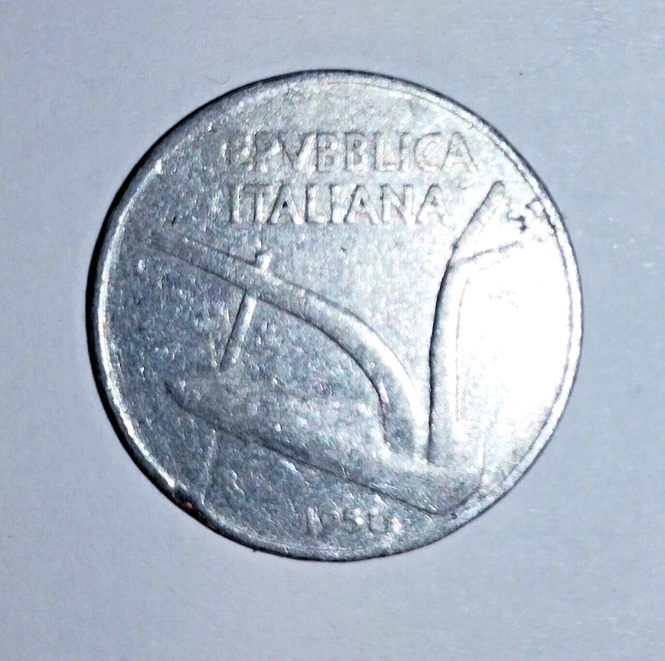 Italian coin - 10 lire - 1951 - Italy cancelled currency - Image 2 of 2
