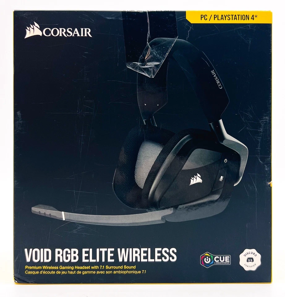 Corsair VOID RGB ELITE Wireless Gaming Headset For PC & PlayStation 4 / 5 - Image 2 of 4