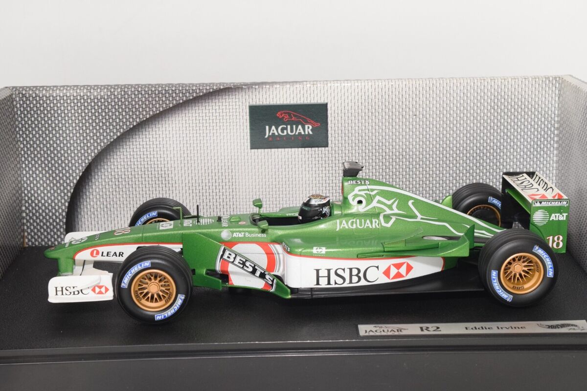 A63 1:18 50194 HOTWHEELS FORMULA 1 F1 JAGUAR R2 EDDIE IRVINE A63 1:18 50194 HOTWHEELS FORMULA 1 F1 JAGUAR R2 EDDIE IRVINE