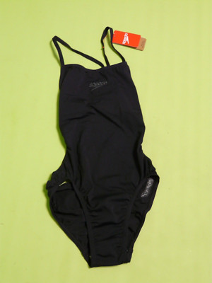 Speedo Womens Donna Eco Thinstrap Swimsuit One Piece Swimsuit Womens Size 34