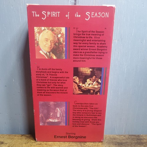 The Spirit of The Season Starring Ernest Borgnine VHS Classic Movie - Picture 2 of 6