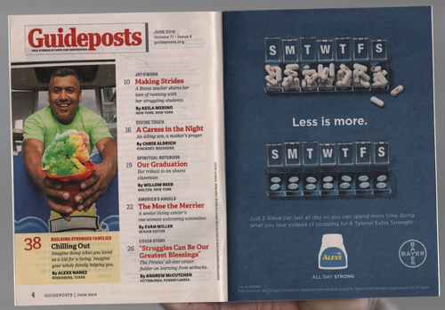 Guideposts Magazine June 2016 Andrew McCutcheon Pittsburgh Pirates - Picture 2 of 4