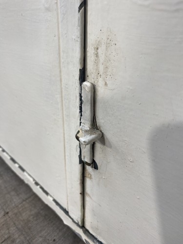 ORIGINAL CRITTALL STEEL FRENCH DOOR 1930S CRITAL GREEN USED RETRO METAL EXTERNAL - Picture 22 of 24