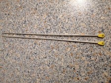 gerade Stricknadeln - 35cm lang - aus Aluminium