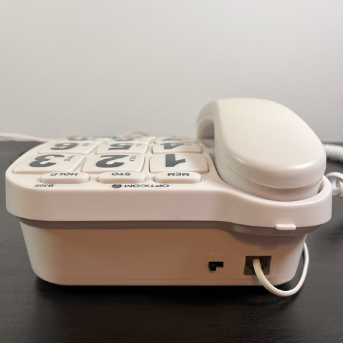 Téléphone filaire gros bouton Opticom B300 avec haut-parleur - Photo 6/10