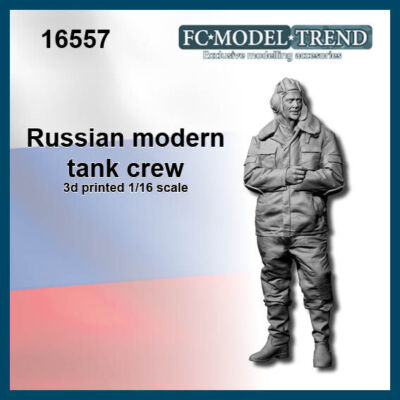 FC Model Trend 1/16 Modern Russian Tank Crew #2