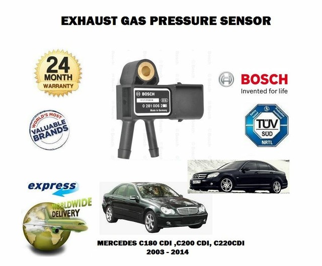 FOR MERCEDES W203 W204 C180 C200 C220 CDI 20032014 DPF EXHAUST